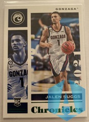 2021 Chronicles Draft Picks JALEN SUGGS #3 Green Foil SP Rookie